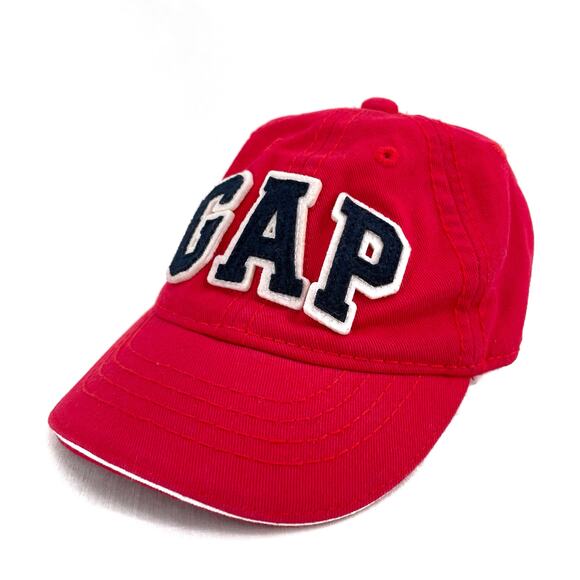 Baby Gap 6-12 Months Baseball Cap Wagon Red Classic Logo Style Elastic Fit Hat - Picture 1 of 11